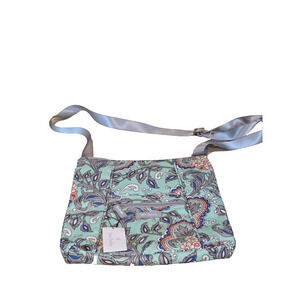 Vera Bradley 24440-m42 Fan Flowers Cross Body Purse